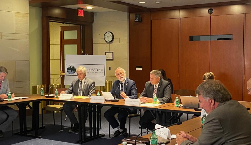 Dan Newhouse speaking