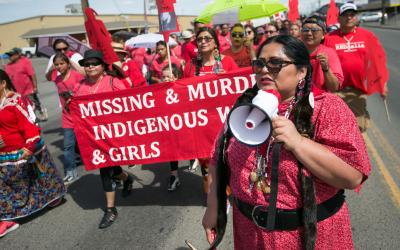 March for Indegenous Missing Women and Girls