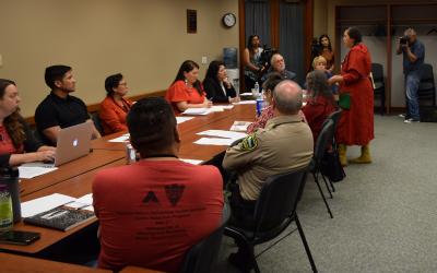 Dan Newhouse with Constituents