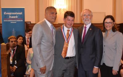 Dan Newhouse Congressional Award Christian Pugh