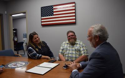 Dan Newhouse with Constituents