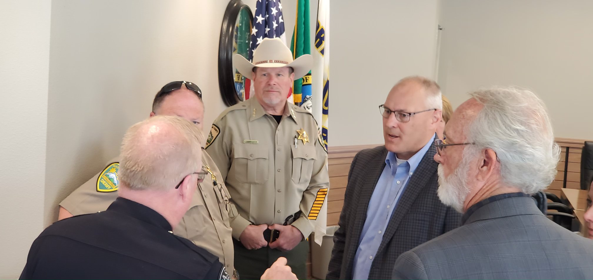 Dan Newhouse with Constituents