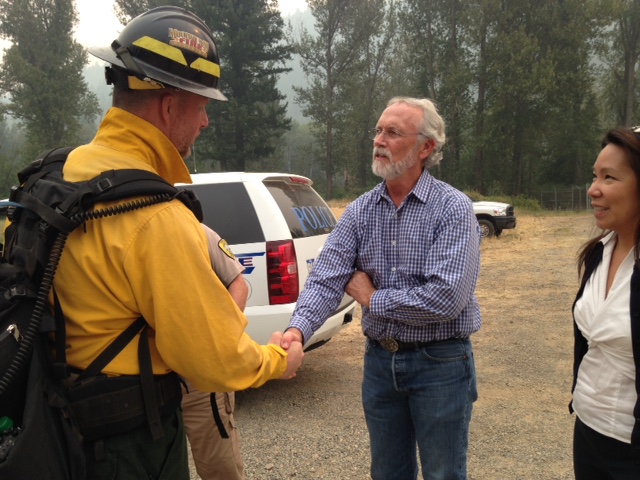 Dan Newhouse with Constituents