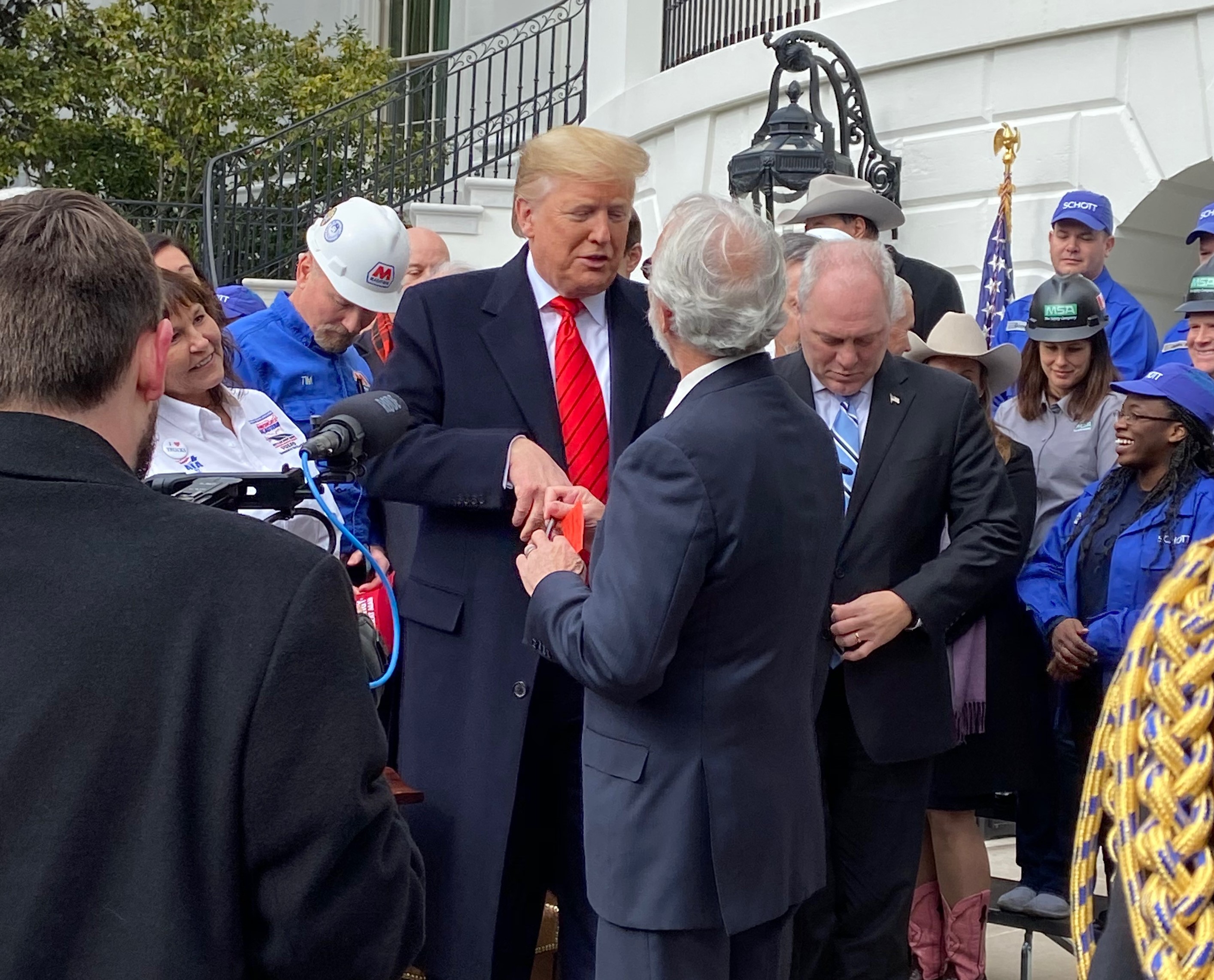 Dan Newhouse with Constituents