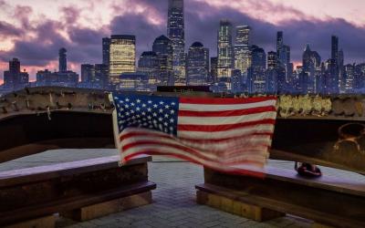 9 11 flag city