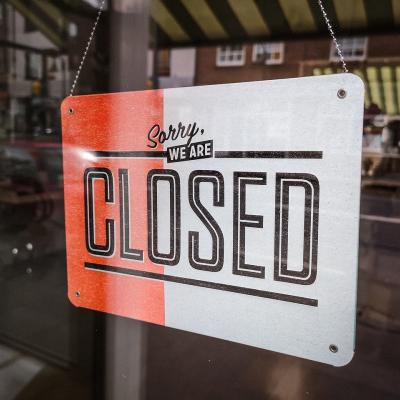 Closed Sign