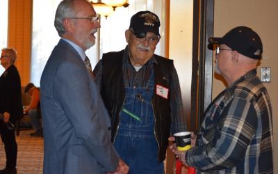 Dan Newhouse with Veterans